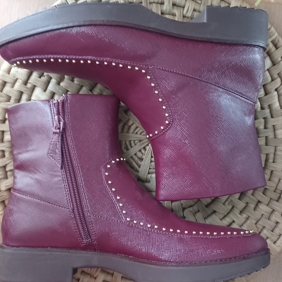 Lingoberry womens ankle boots 8 boho western lagenlook goth vampire whymsygot 81 - Picture 7 of 7